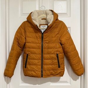 Abercrombie Kids Tan Puffer Jacket